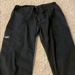 Cherokee black scrub pants